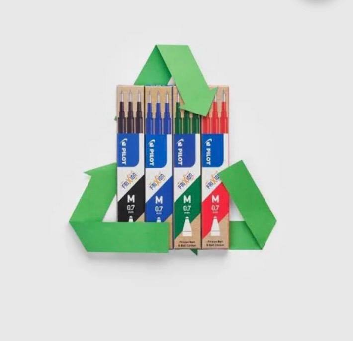 REFILL PILOT FRIXION COLORI BLU- ROSSO - VERDE - NERO