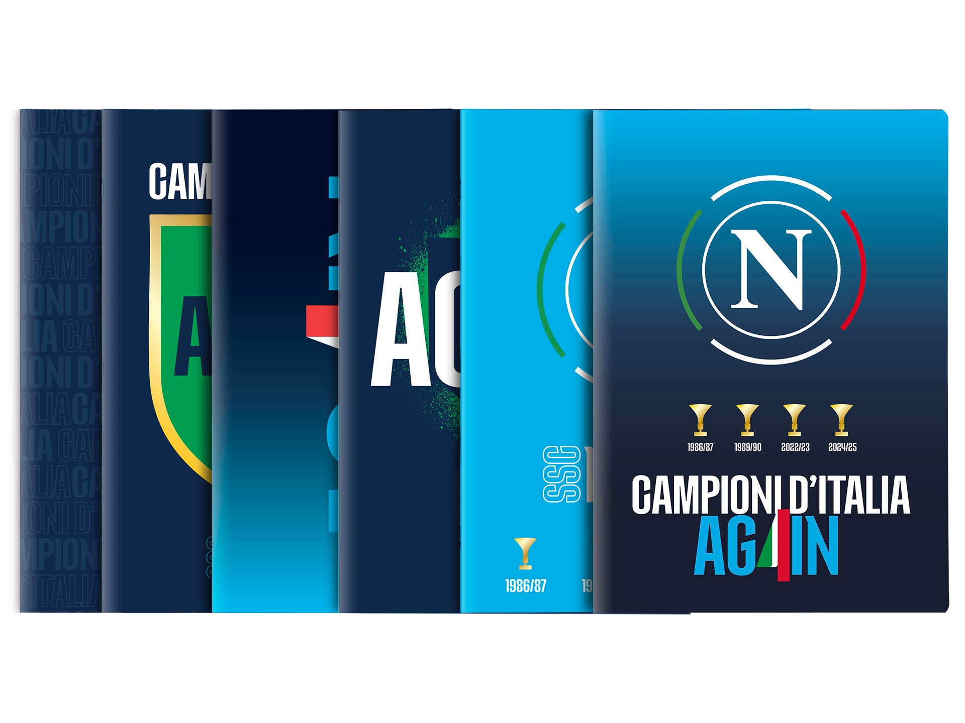 Quaderno A4 plus SSC Napoli Again by Colourbook 100g - C