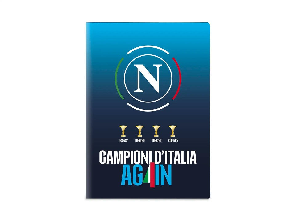 Quaderno A4 plus SSC Napoli Again by Colourbook 100g - C