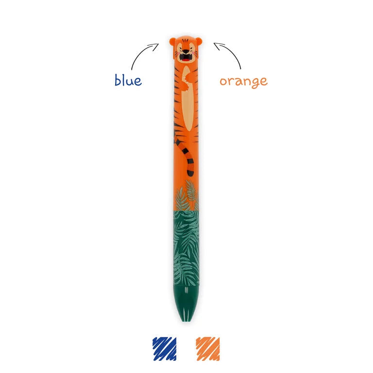 Penna a Sfera Due Colori tiger - Click&Clack LEGAMI