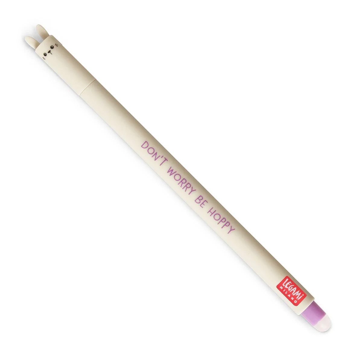 Penna Gel Cancellabile Bunny "Don't Worry Be Hoppy" - Erasable Pen LEGAMI