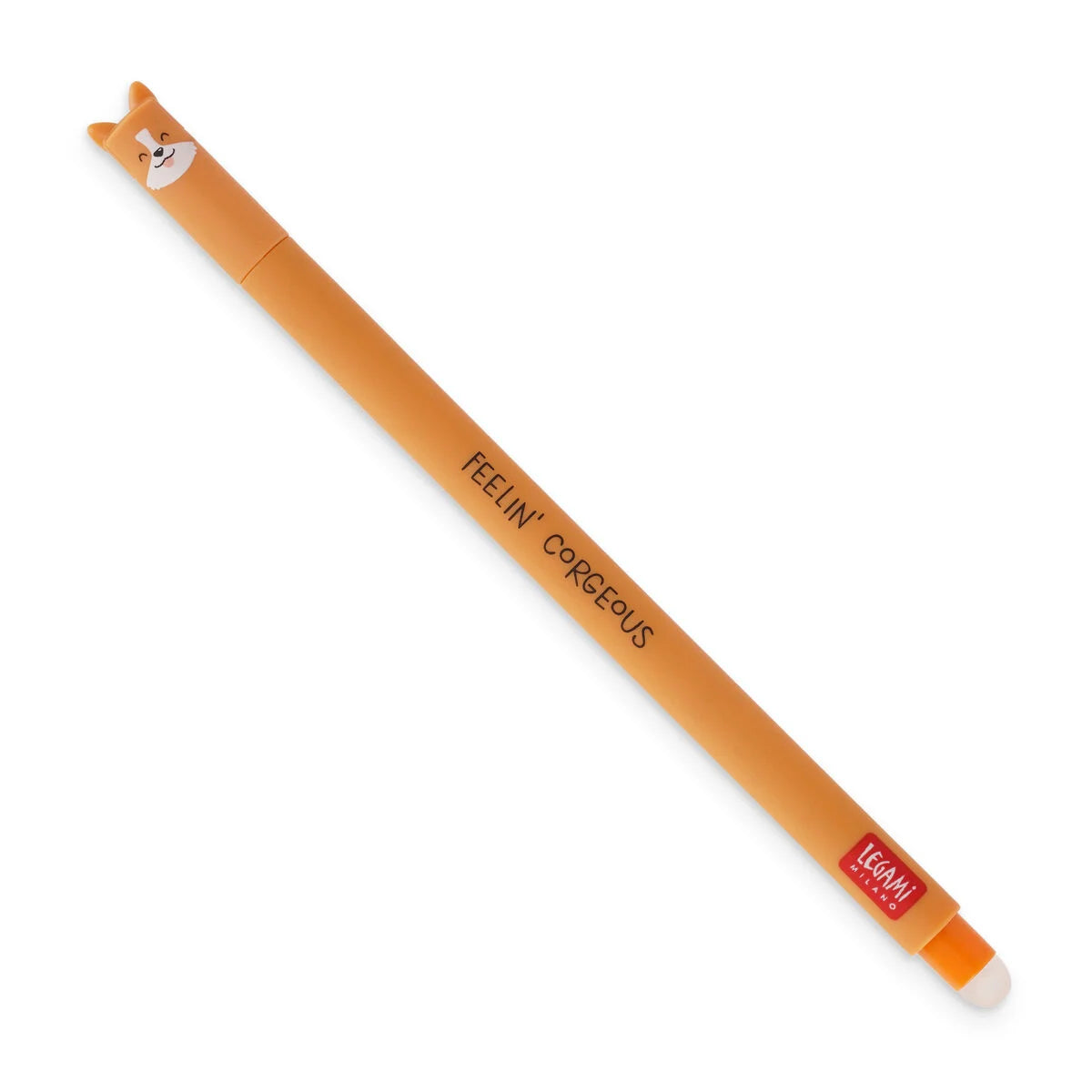Penna Gel Cancellabile Corgi "Feelin' Corgeous" - Erasable Pen LEGAMI