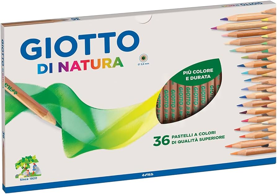 Pastelli GIOTTO Di Natura DA 12- 24 - 36