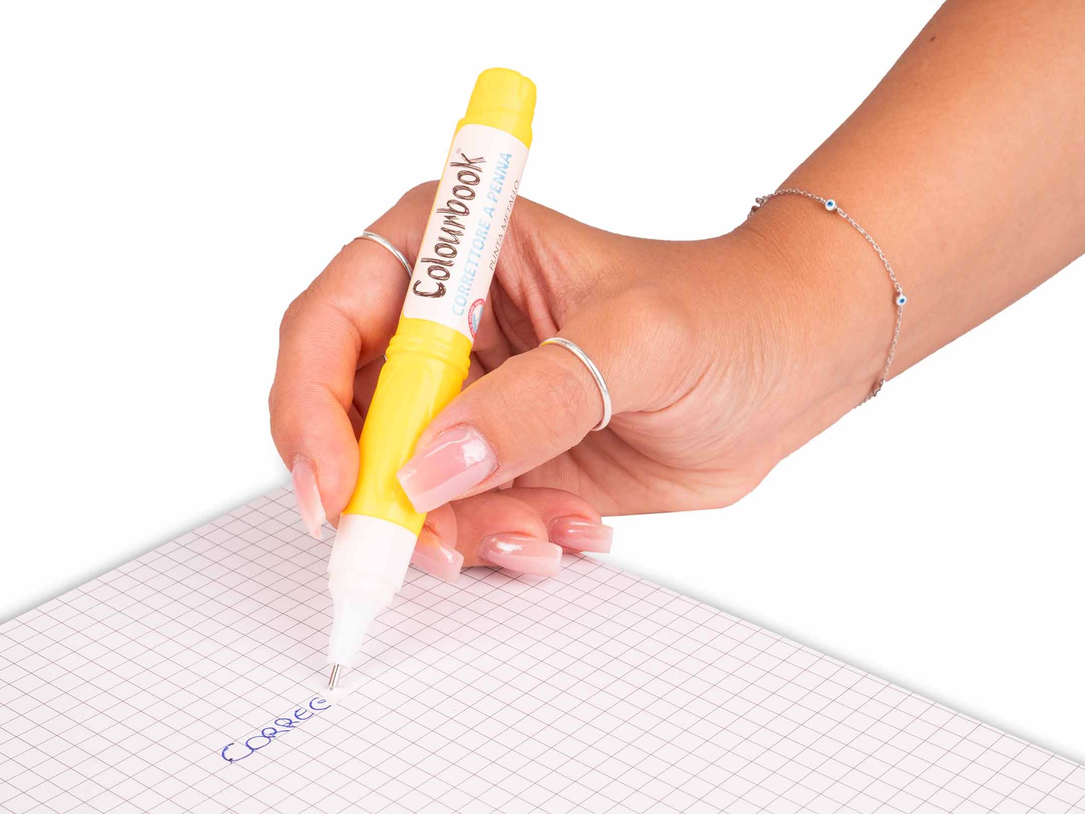 CorrettorE a penna 7ml. punta in metallo Colourbook