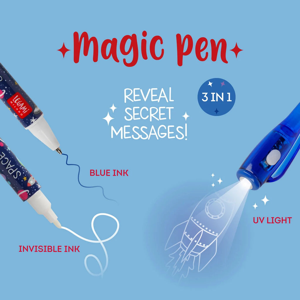 Penna con Inchiostro Invisibile - Space - Magic Pen LEGAMI