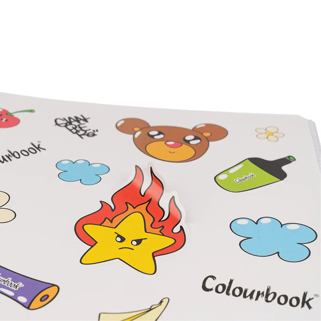 Quaderno A4 Gianpiero x Colourbook – Rilegatura con spirale morbida