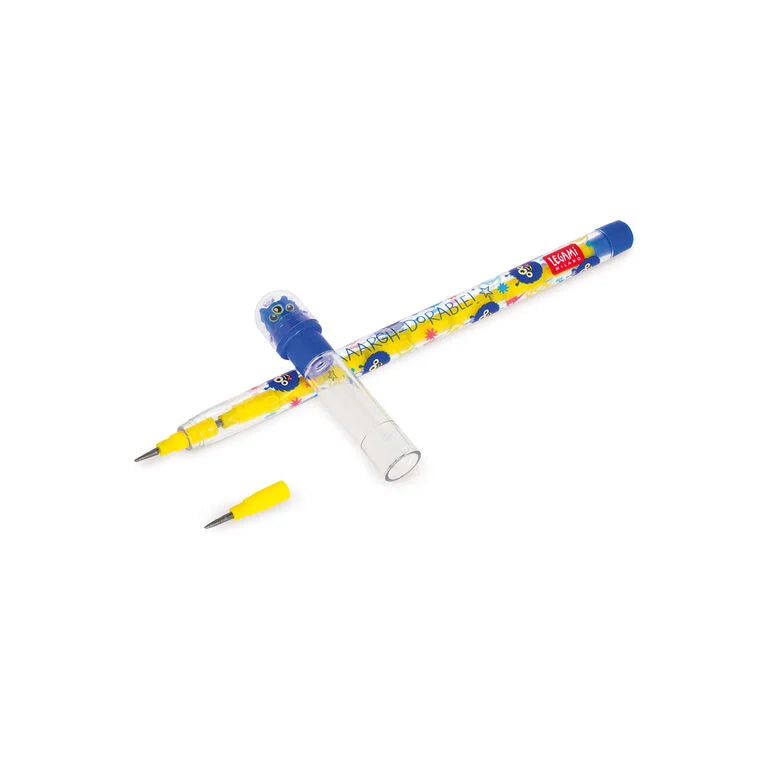 Matite Impilabili con Gomma Monster - Take A Tip LEGAMI