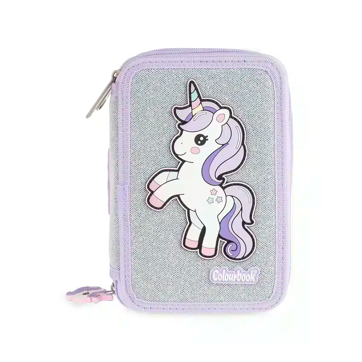 ASTUCCIO 3 ZIP COLOURBOOK UNICORN