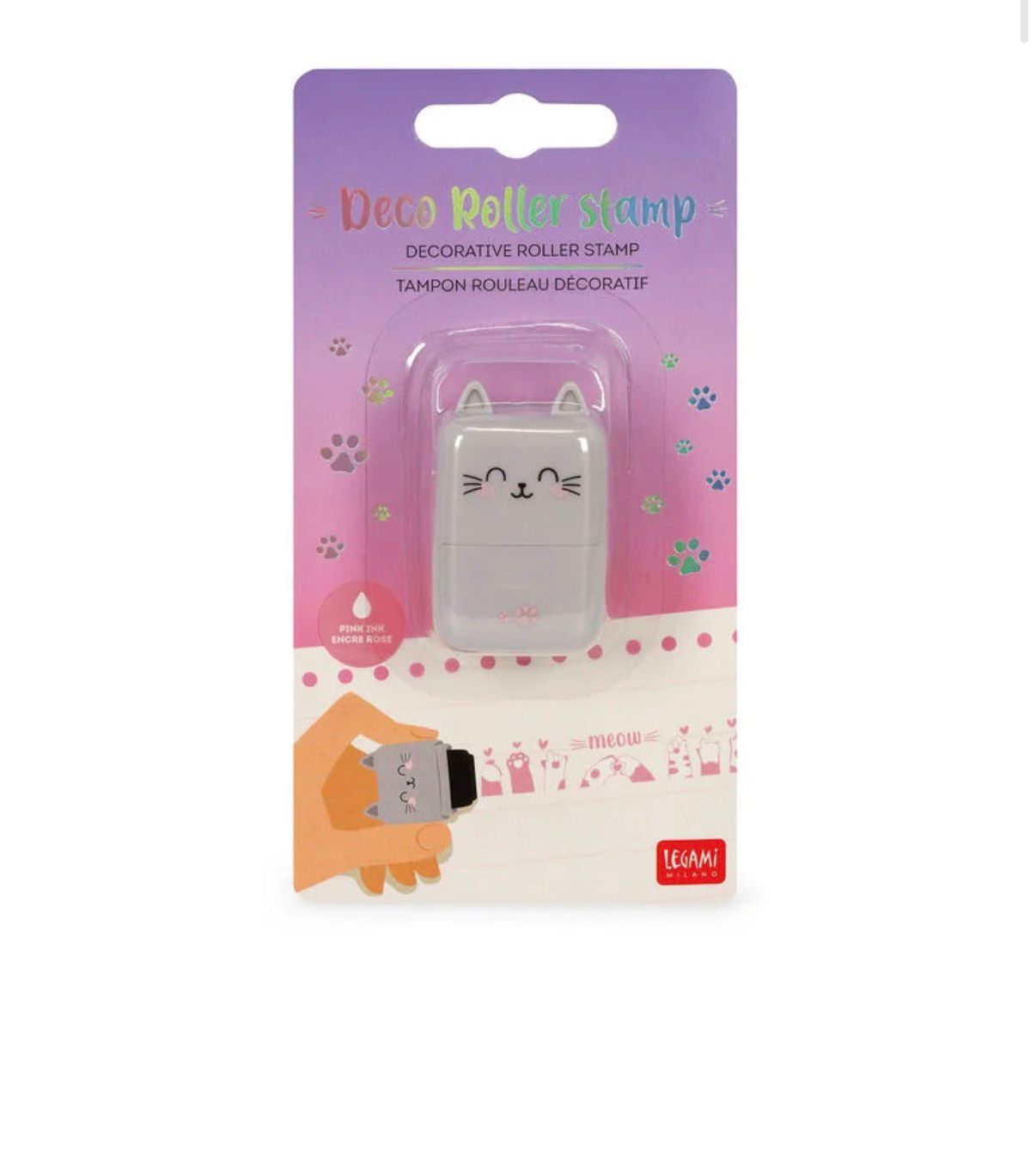 Timbro Decorativo a Rullo - Teddy Bear - Deco Roller Stamp