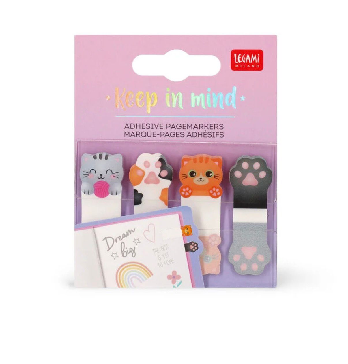 Segnapagina Adesivi Kitty - Keep in Mind