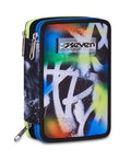 astuccio 3 zip seven buzzy note boy