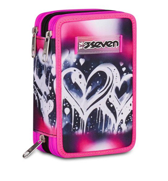astuccio 3 zip seven love pass