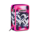 astuccio 3 zip seven plumpy line girl