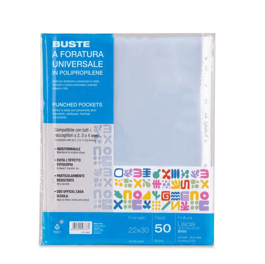 BUSTA FORATA 22x30 COLOURBOOK