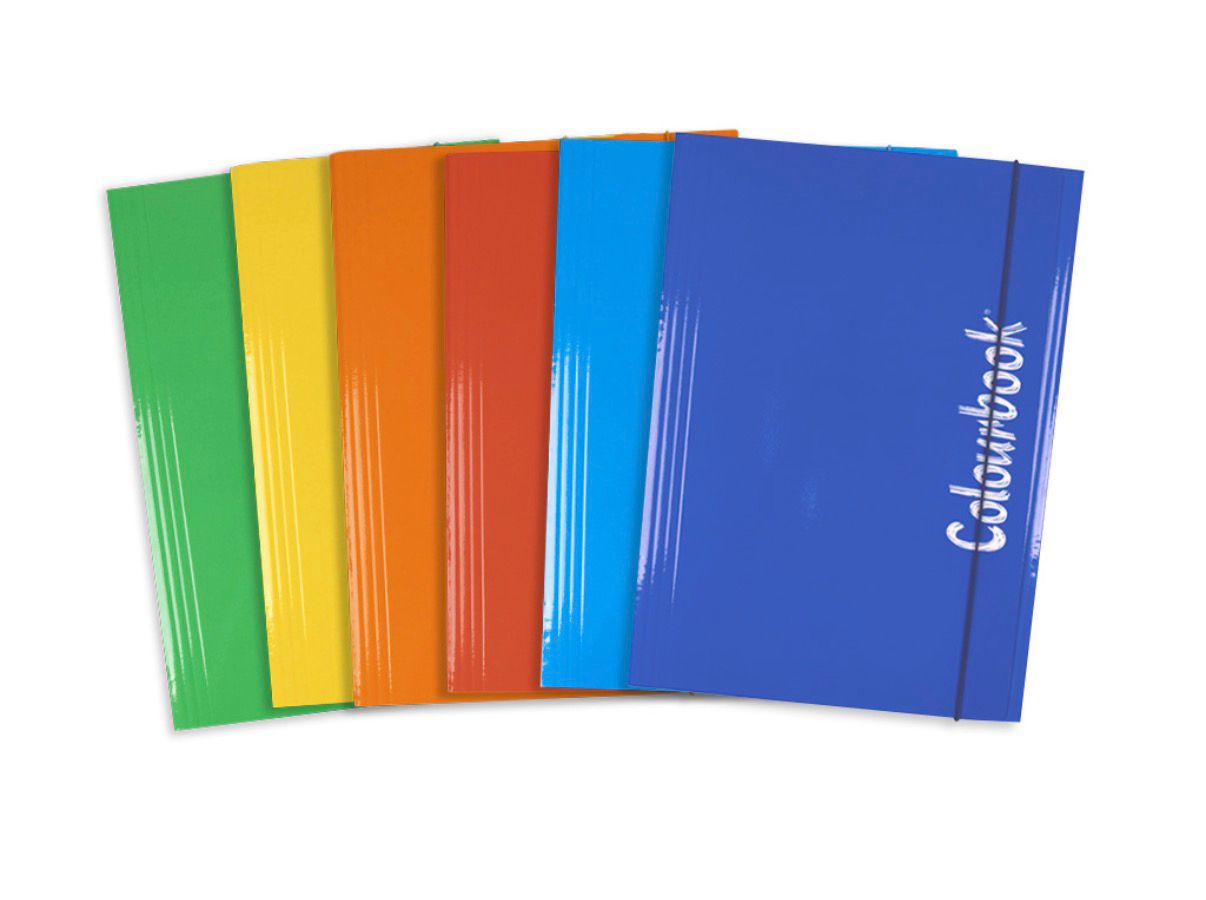 Cartellina portadocumenti A4 con elastico – Dorso piatto