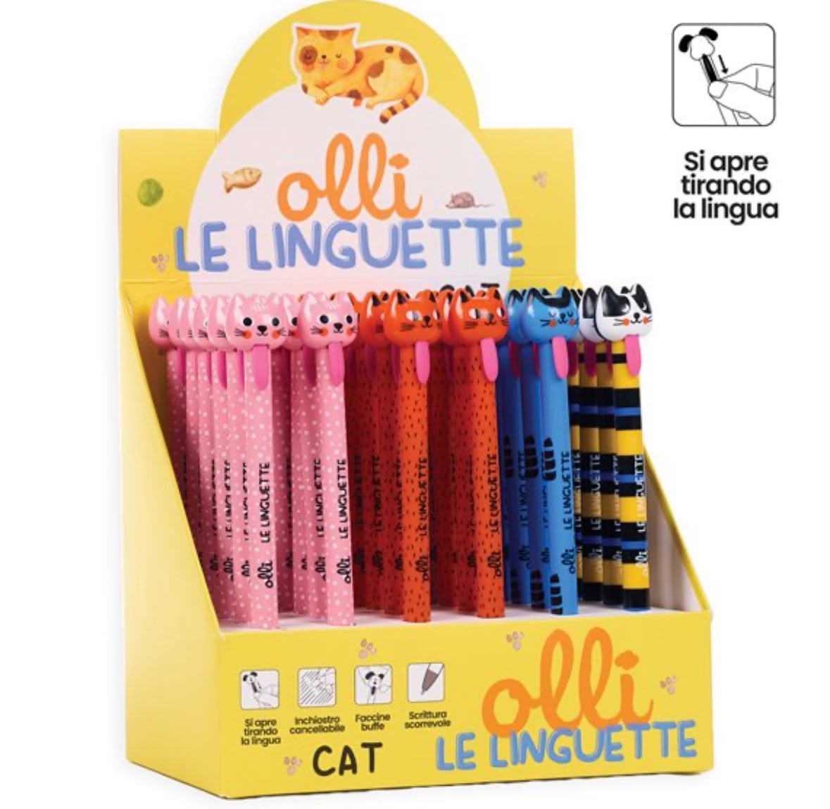 penna cancellabile olli cat
