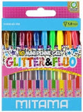 penne gel Mitama glitter e neon