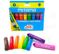 Pennarelli Mitama Jumbo Maxi Punta Super Lavabili