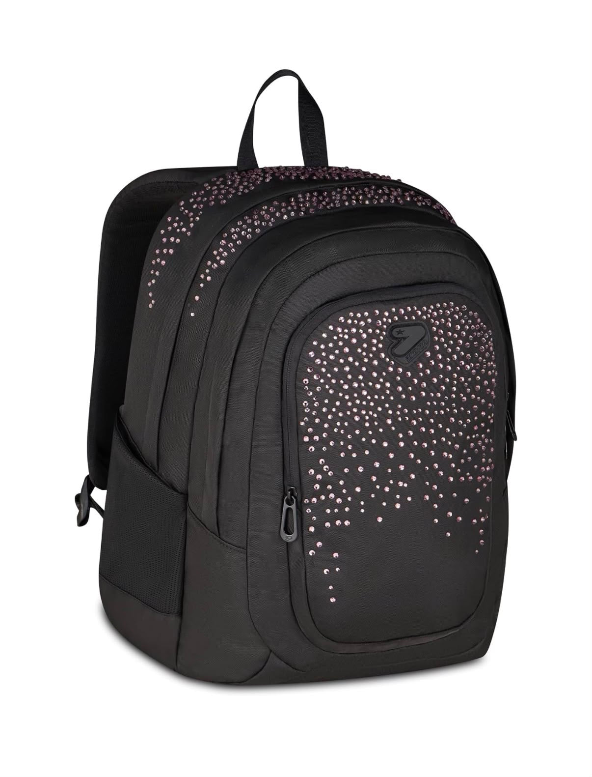 Seven Zaino Scuola Tech GlitzyCute con strass