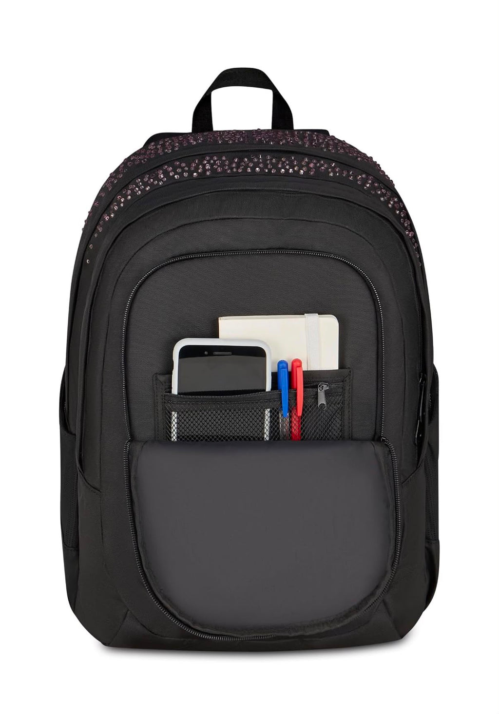 Seven Zaino Scuola Tech GlitzyCute con strass