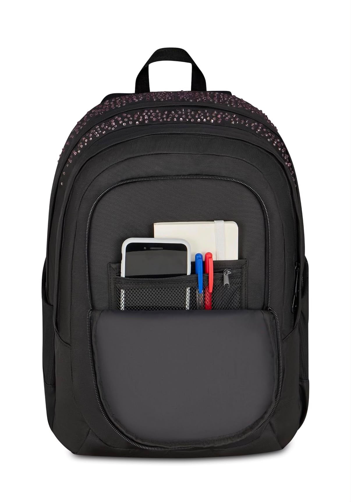 Seven Zaino Scuola Tech GlitzyCute con strass