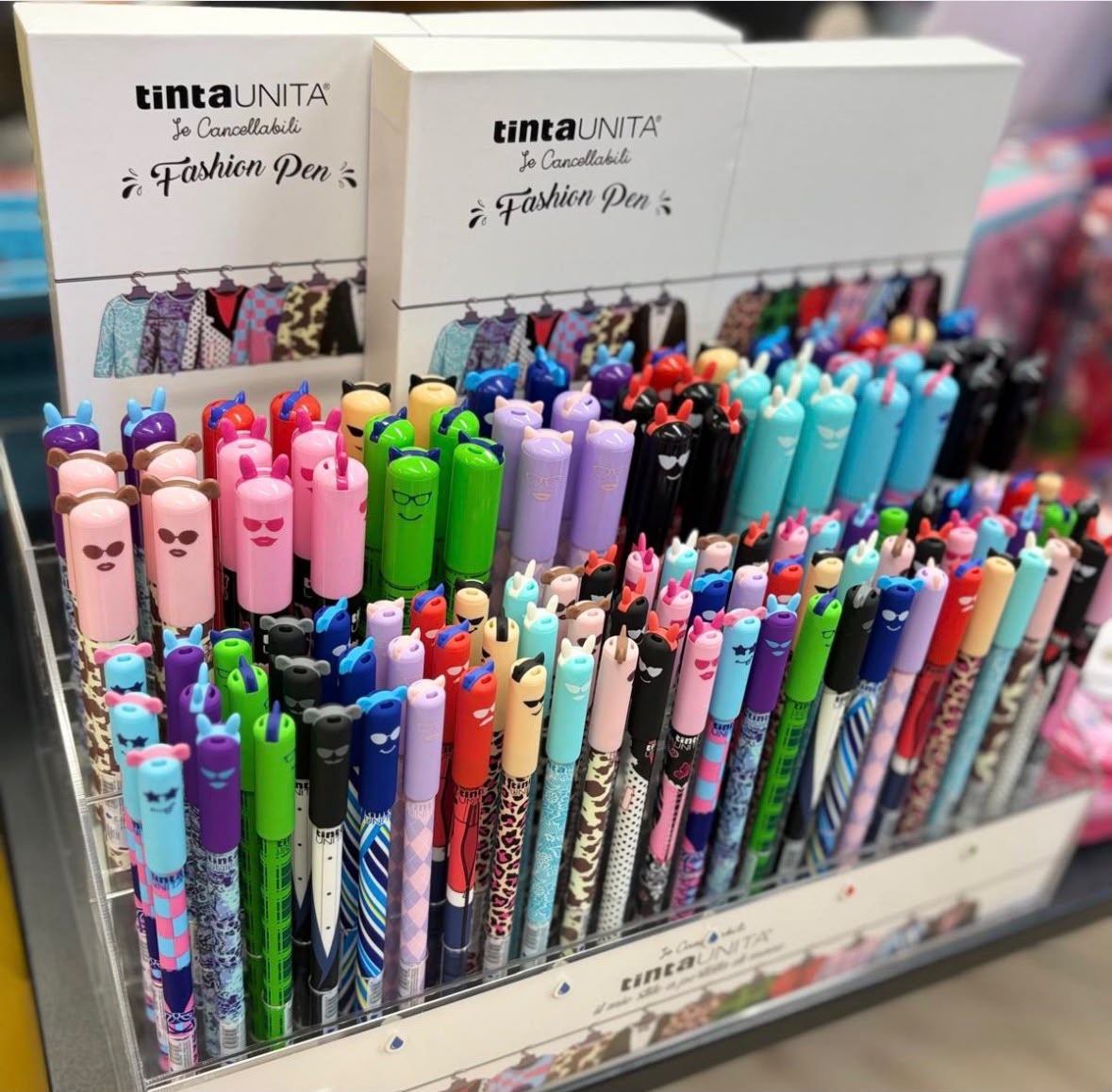 penne e refil tinta unita