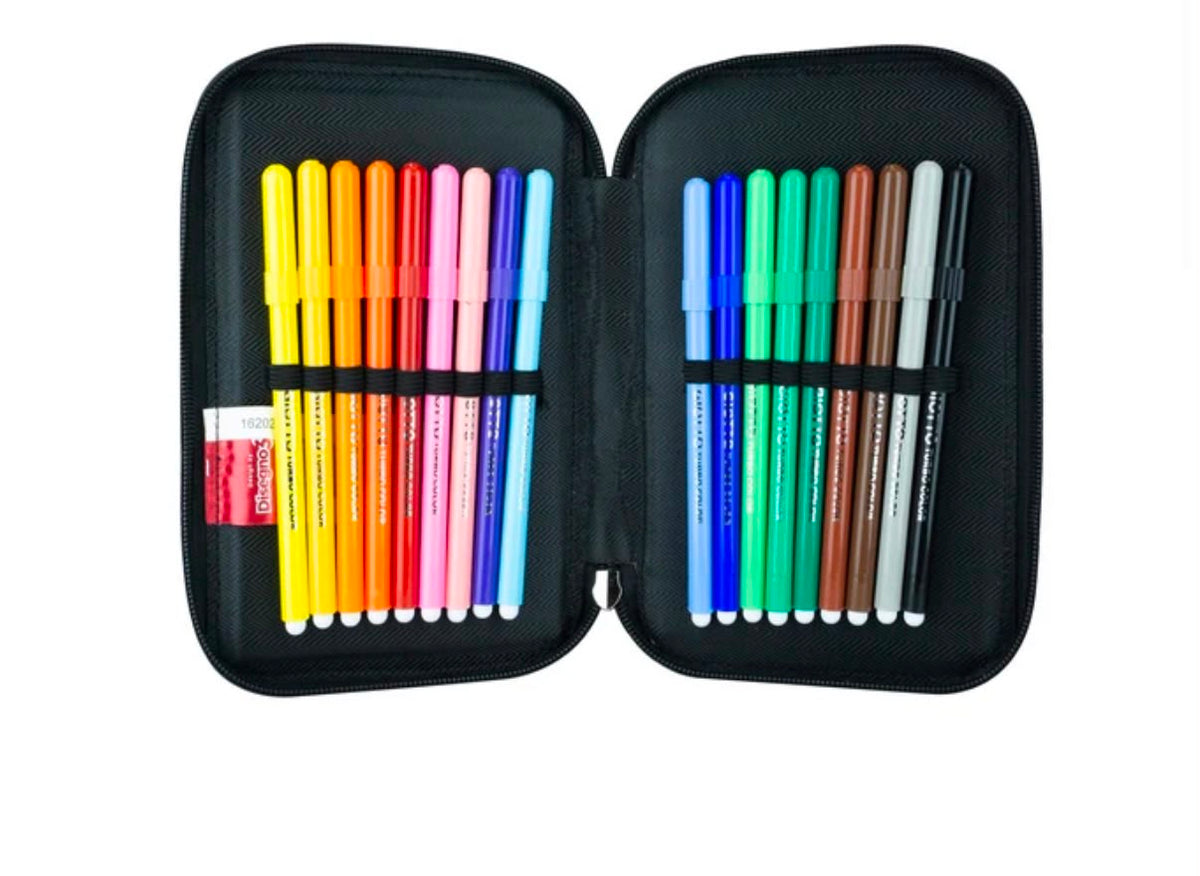 Astuccio Organizzato 3Zip Chrome – Disegno38