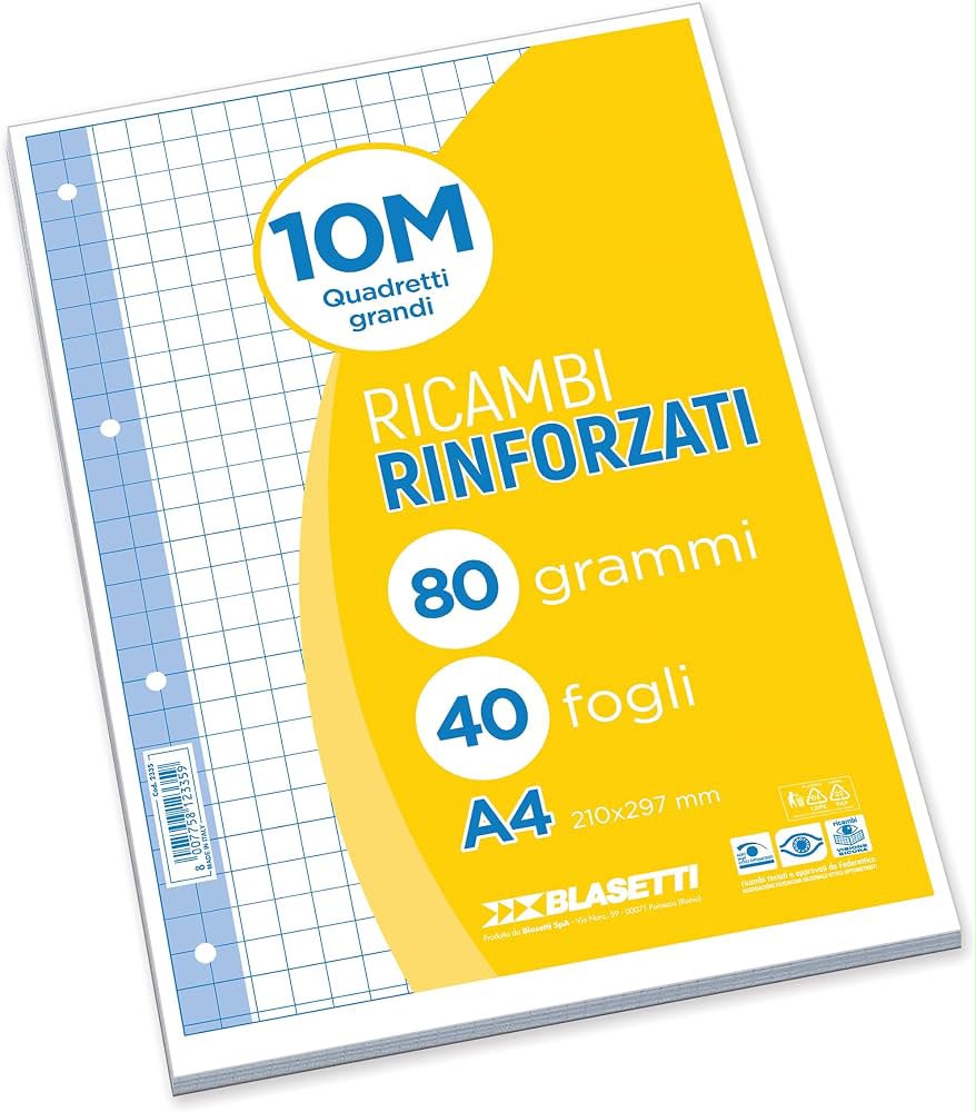RICAMBI RINFORZATI 10M BLASETTI