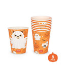 Set di 8 Bicchieri in Carta - Boo Appétit! LEGAMI HALLOWEEN