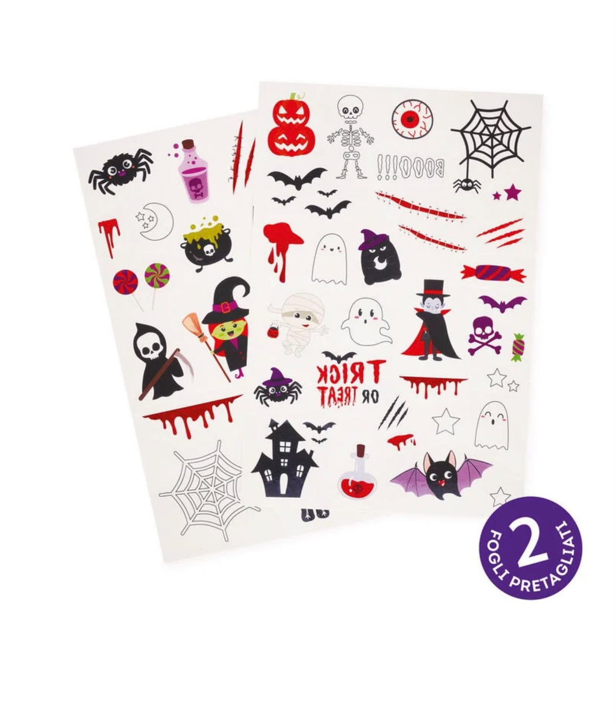 Tatuaggi Temporanei Halloween - Tattoos LEGAMI