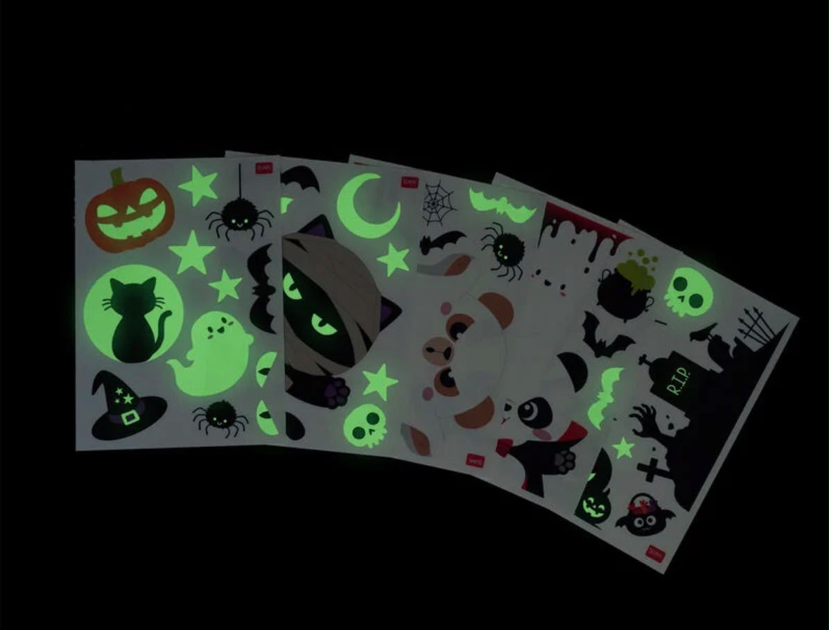 Set di 40 Adesivi Elettrostatici per Finestra - Windo-Wow LEGAMI HALLOWEEN