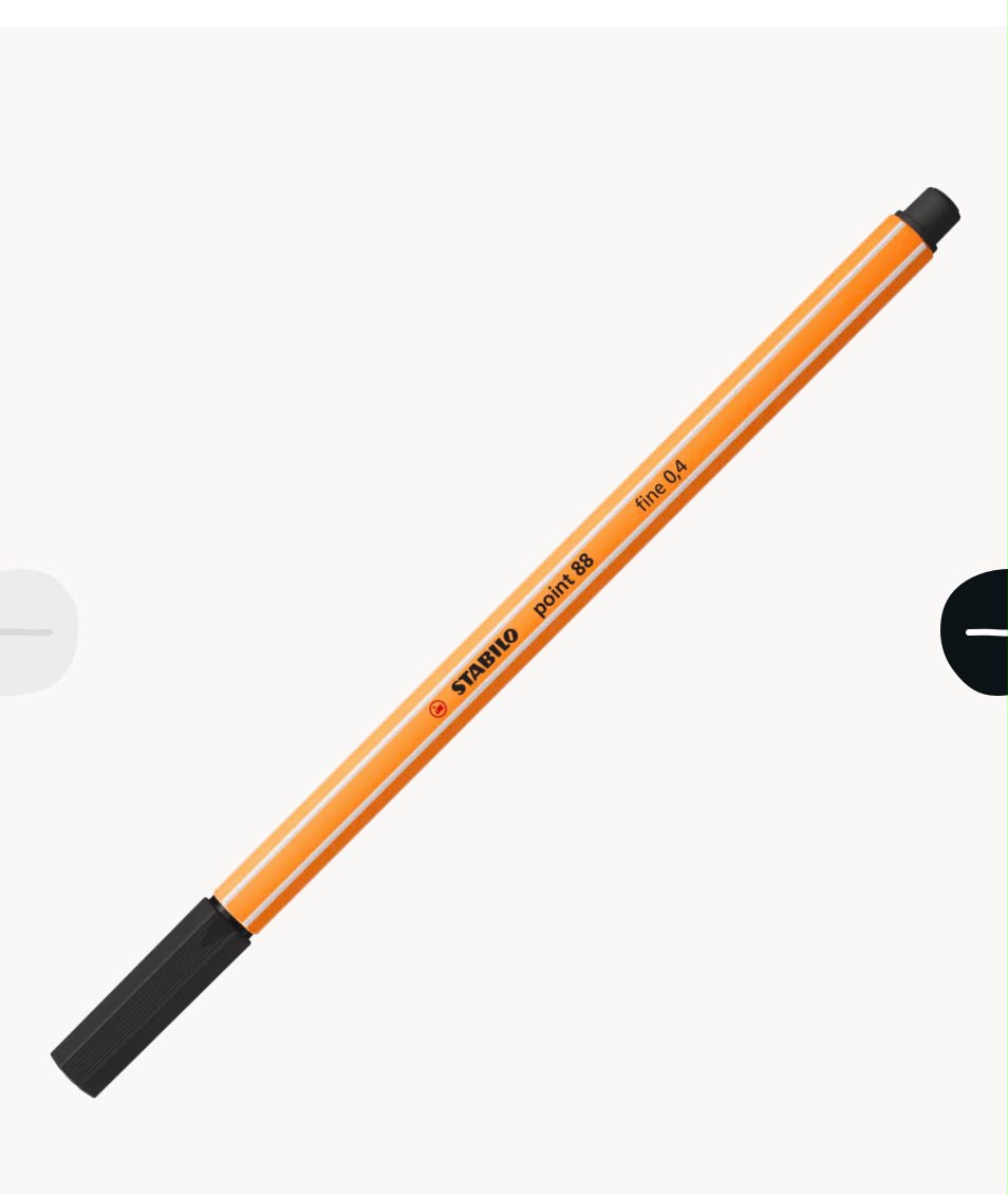 PENNA STABILO fineliner  point 88