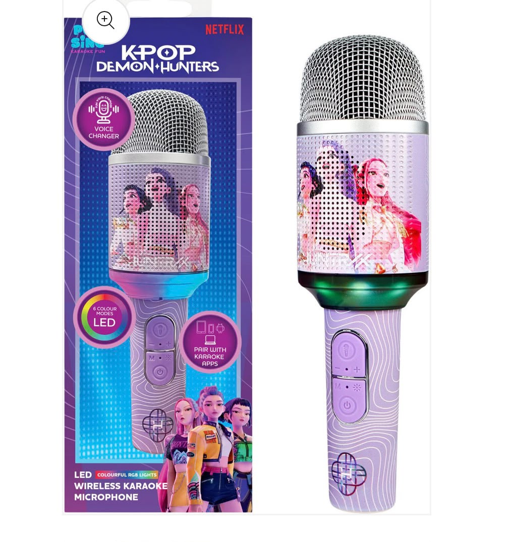 Microfono karaoke KPop Demon Hunters