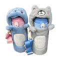 BORRACCIA CON COPRIBORRACCIA IN PELUCHE IDEAMANIA
