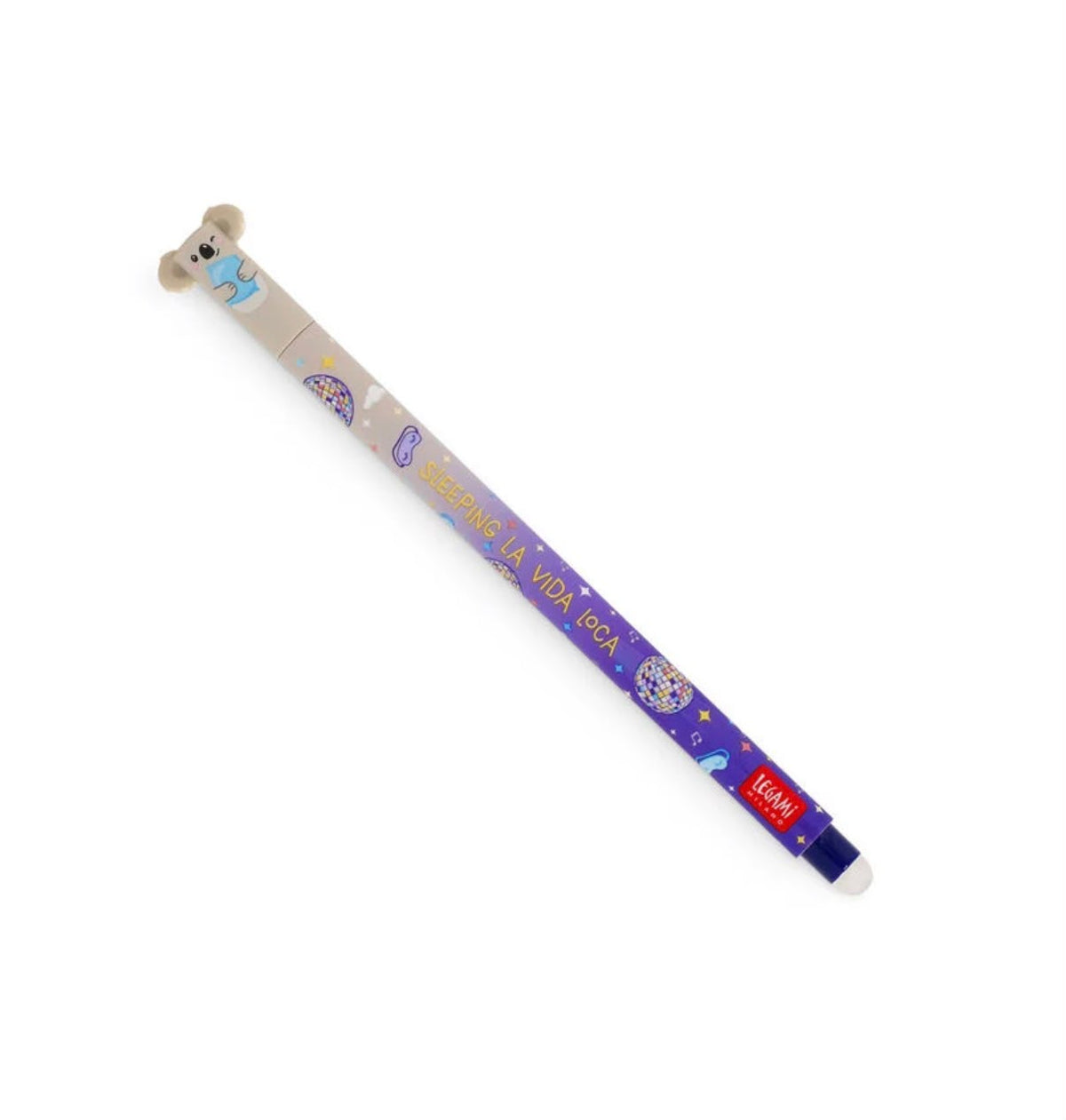 Penna Gel Cancellabile Koala "Sleeping la Vida Loca" - Erasable Pen LEGAMI