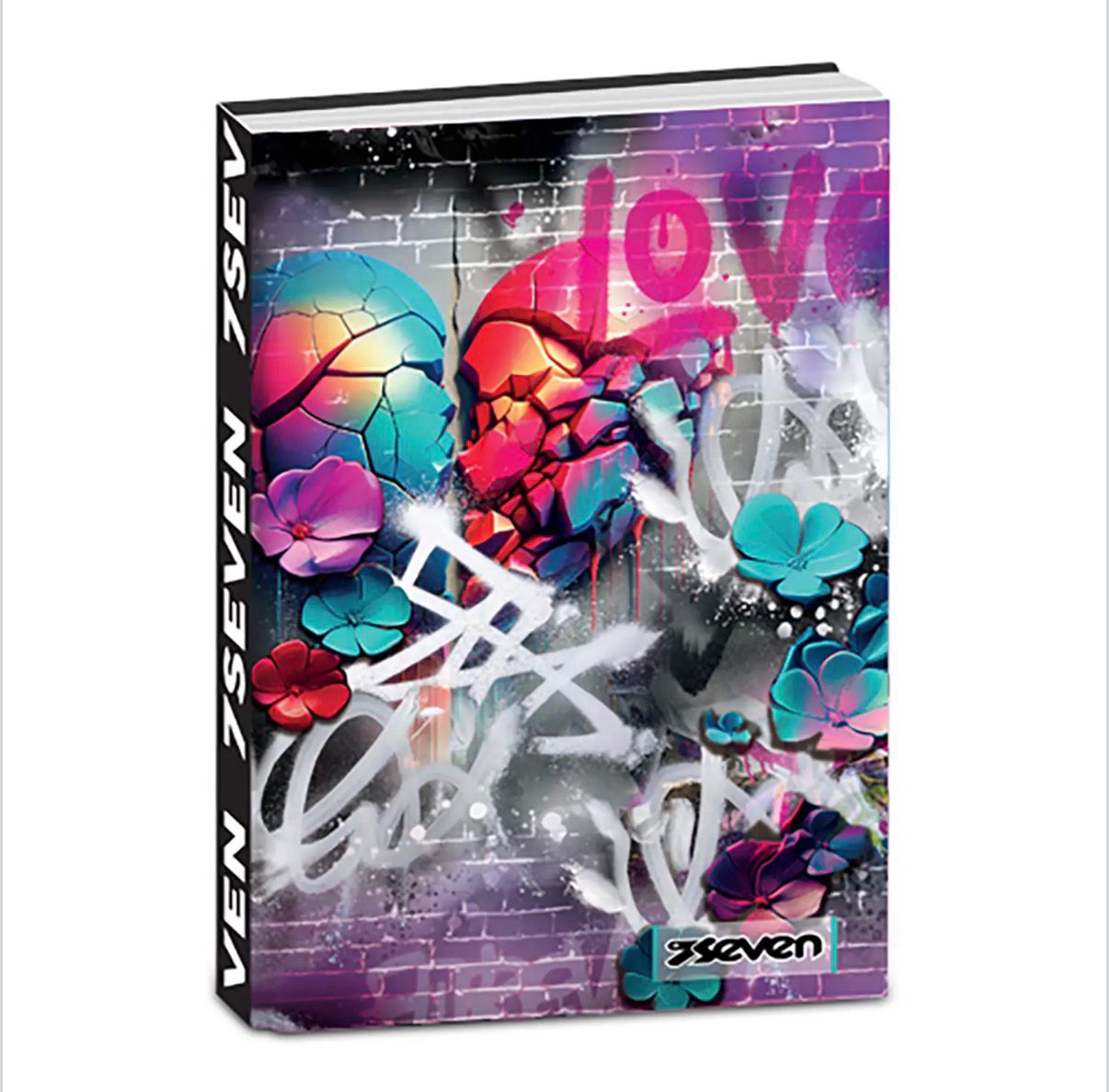 Diario Seven Girl Pocket 12 Mesi Datato 6 Grafiche