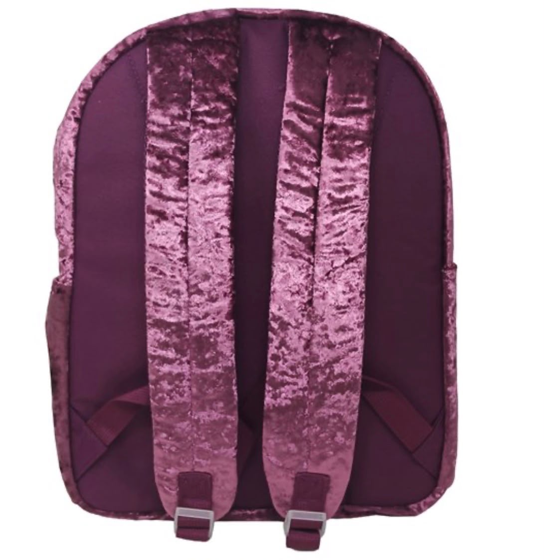 zaino olli crushed burgundy