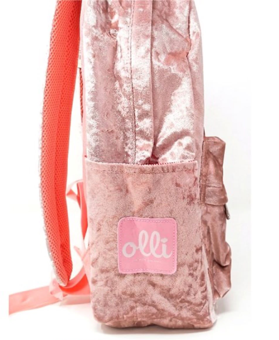 zaino olli crushed pink