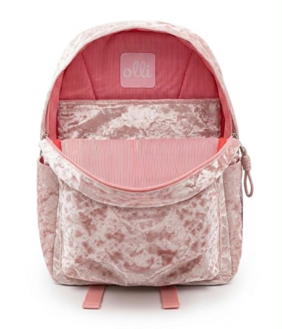 zaino olli crushed pink
