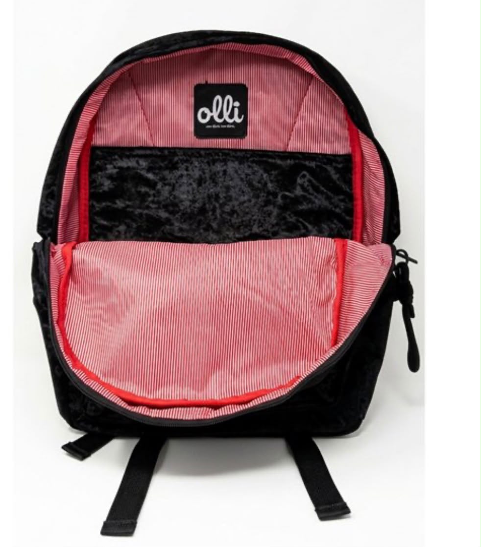 zaino olli crushed black