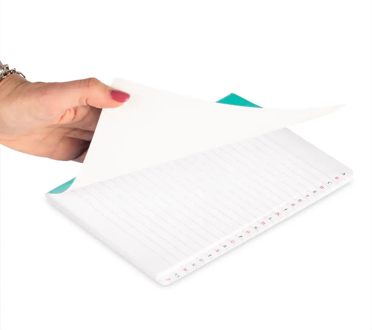 Rubrica A5 alfabetica colourbook