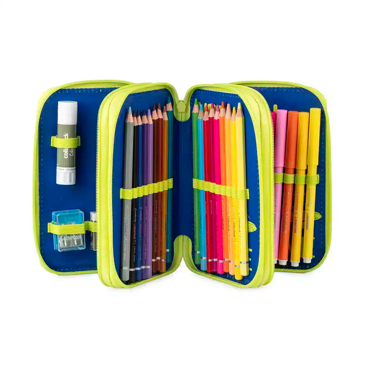 ASTUCCIO 3 ZIP COLOURBOOK ALIEN