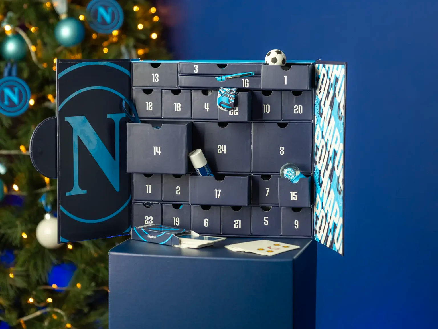 Calendario dell’Avvento 2025 SSC Napoli Colourbook