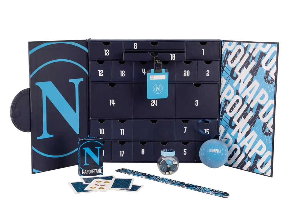 Calendario dell’Avvento 2025 SSC Napoli Colourbook