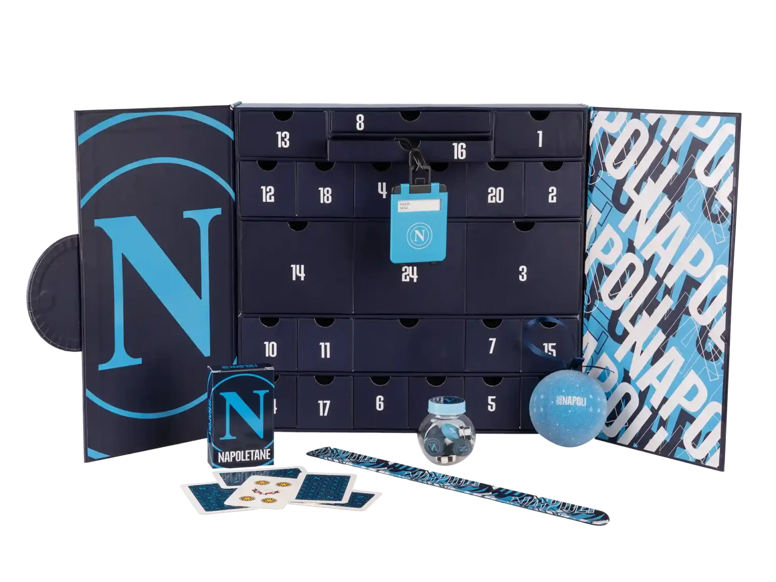 Calendario dell’Avvento 2025 SSC Napoli Colourbook
