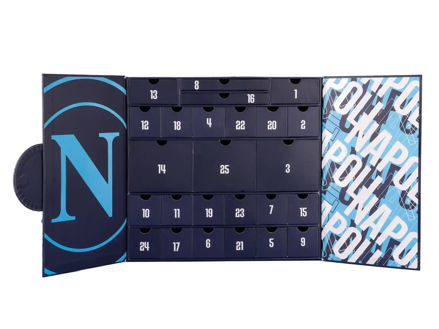 Calendario dell’Avvento 2025 SSC Napoli Colourbook