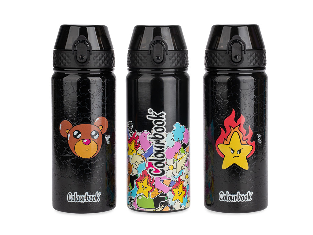 Borraccia Termica Gianpiero x Colourbook 550ml Inox