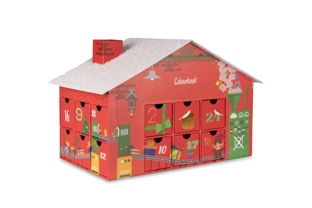 Calendario dell’Avvento 2025 La Fabbrica degli Elfi Colourbook