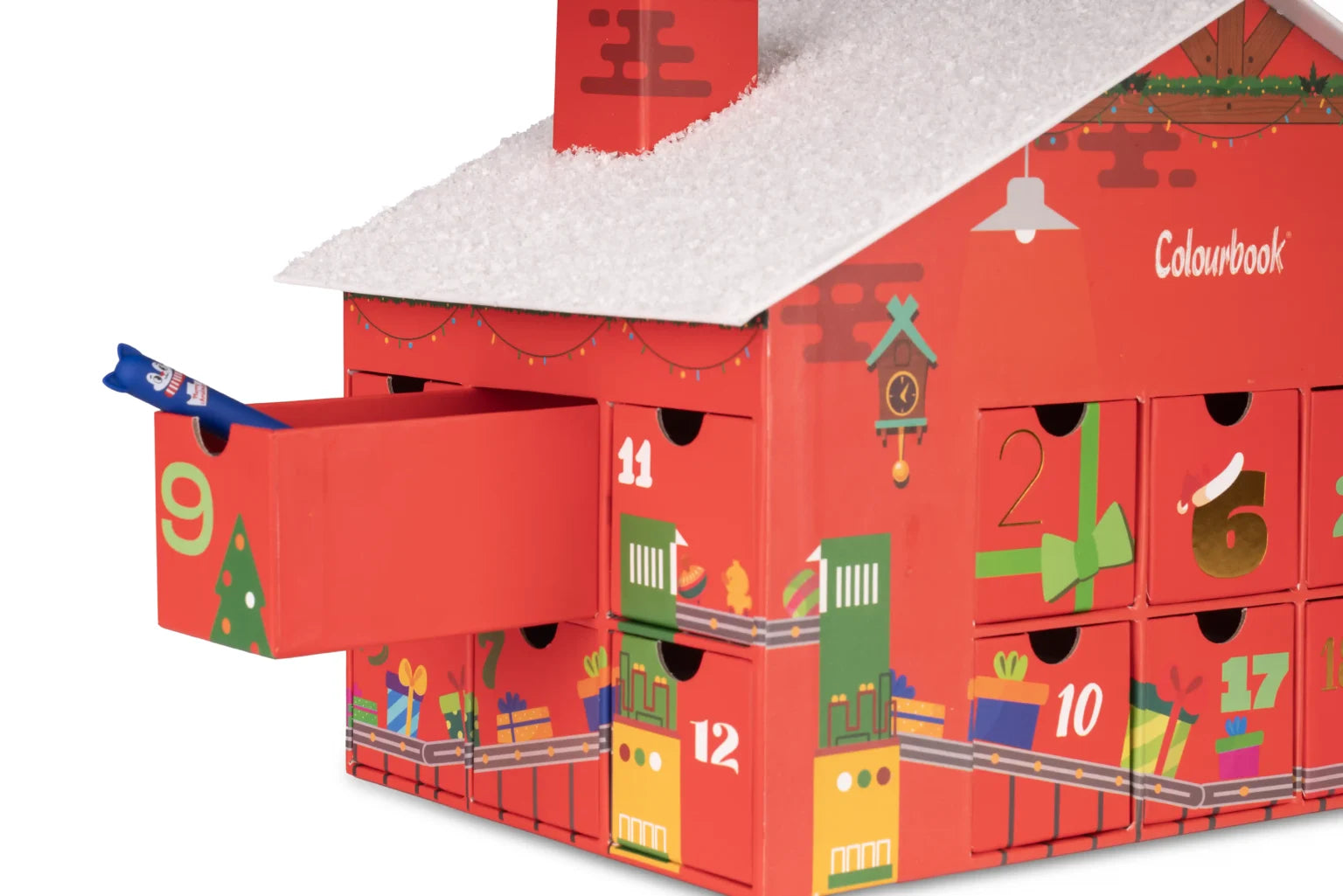 Calendario dell’Avvento 2025 La Fabbrica degli Elfi Colourbook