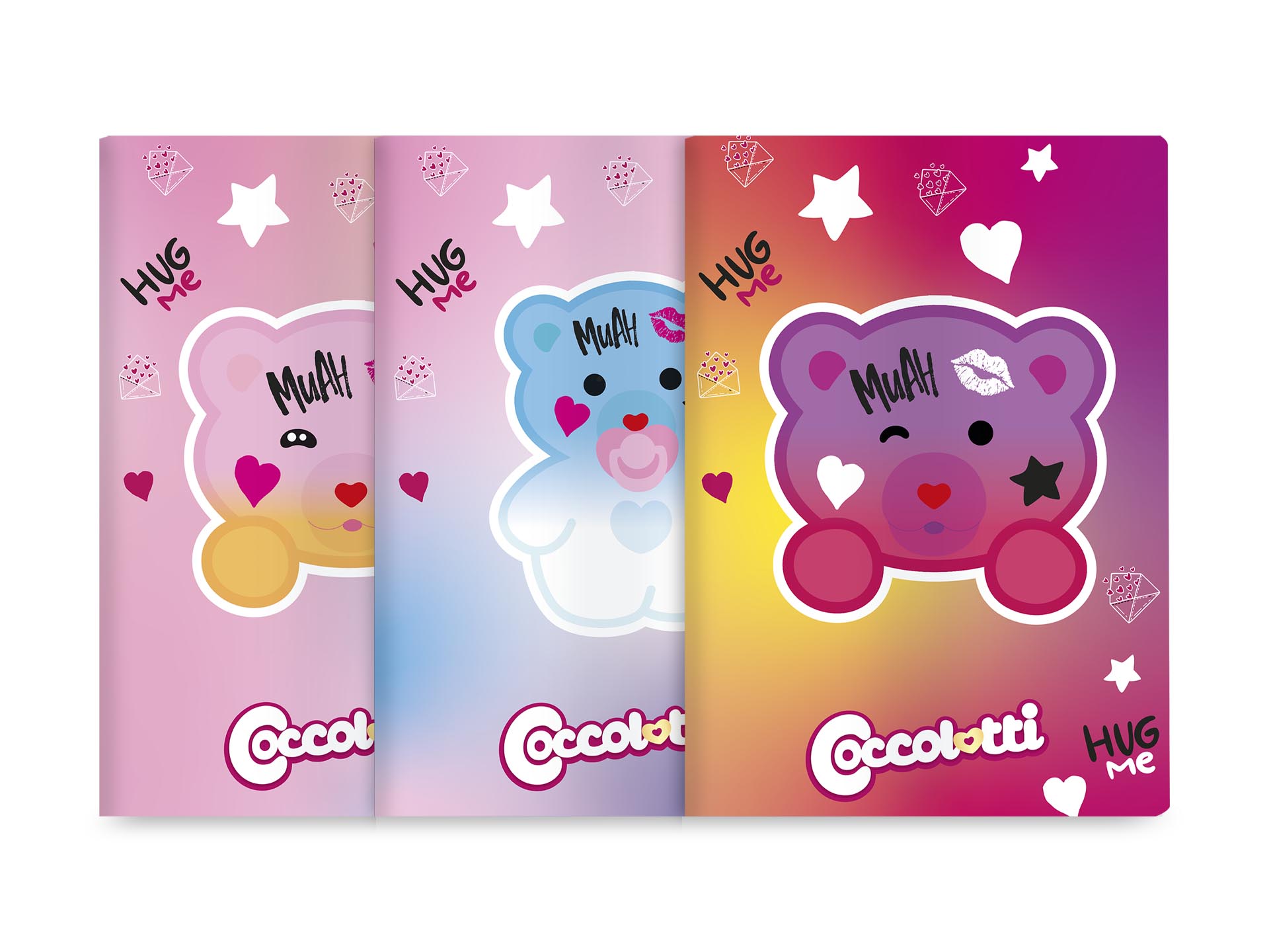 Quaderno A4 plus Love&Tell Coccolotti by Colourbook - A